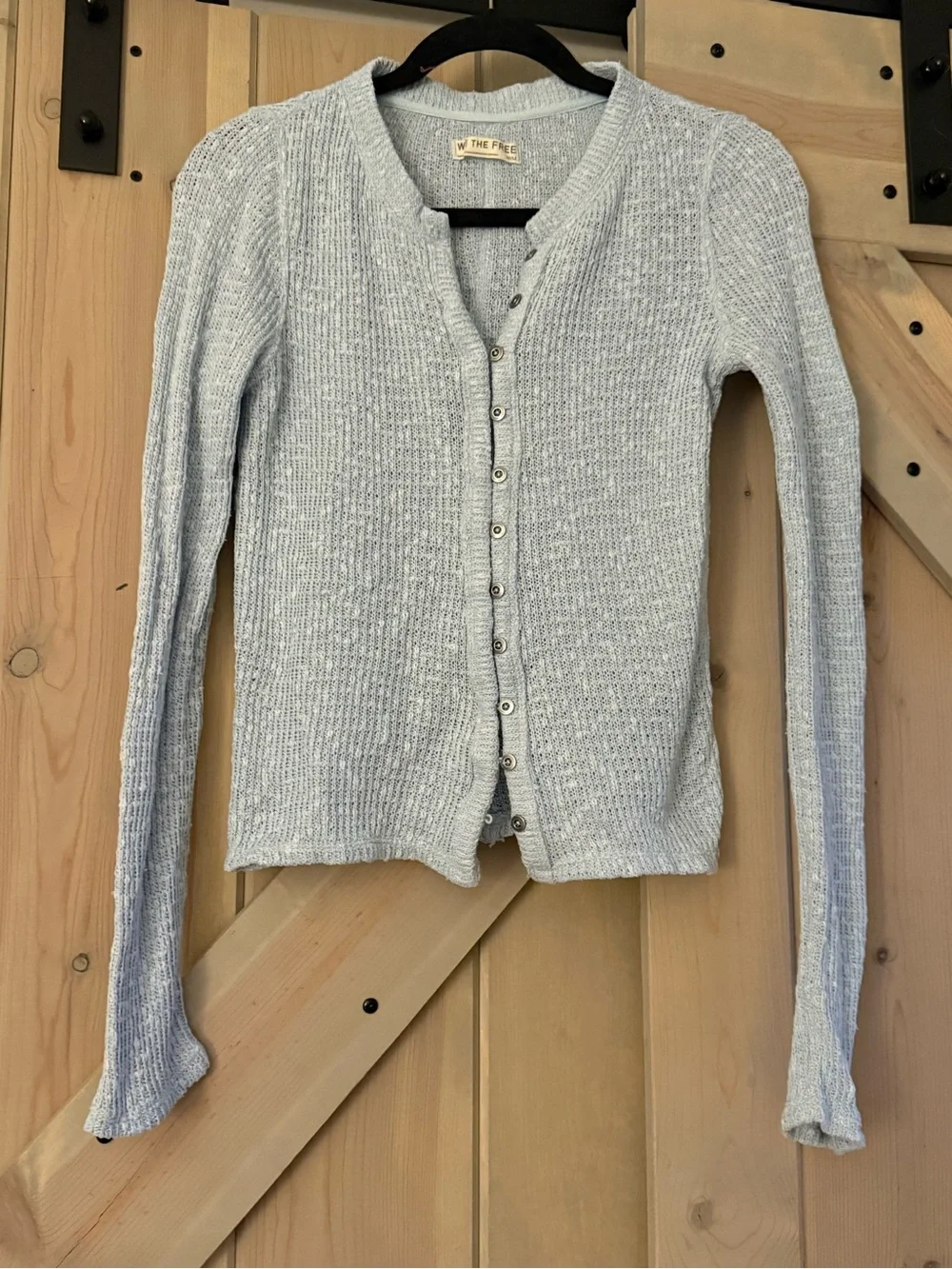 Like New Free People Its On Rib Cardigan